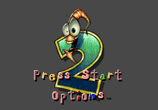 Заставка игры Earthworm Jim 2